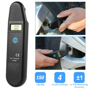 DIGITAL TIRE TYRE PRESSURE GAUGE