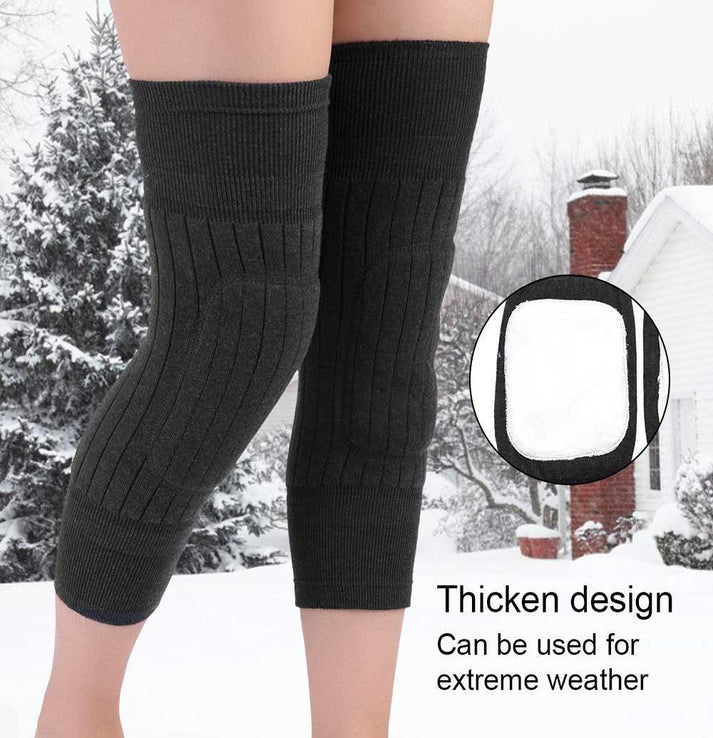 2pcs Cashmere Leg Warmer For Men's & Women