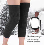 2pcs Cashmere Leg Warmer For Men's & Women