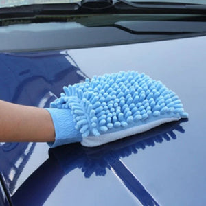 Microfiber Car Motorcycle Wash Glove (PACK OF 2)