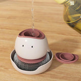 Kitchen Dishwashing Sponge Cartoon Automatic Liquid