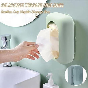 Silicone Suction Tissue Box