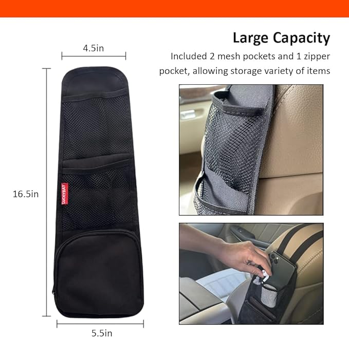 Car Seat Side Storage Hanging Bag Organizer