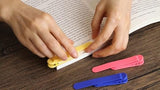 Silicone Bookmark Clip (pack of 3)