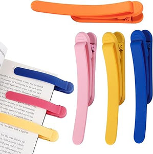 Silicone Bookmark Clip (pack of 3)