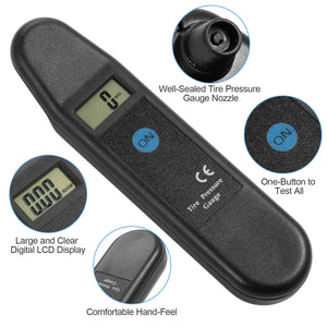 DIGITAL TIRE TYRE PRESSURE GAUGE