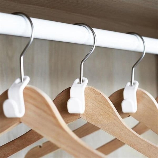 Space-Saving Clothes Hanger Hooks (PACK OF 10)