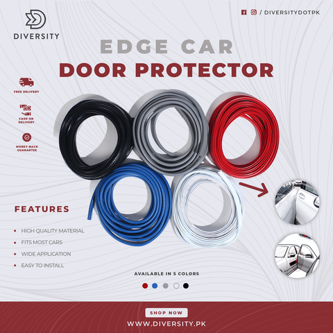 5M Edge Car Door Line Protector [ FOR 4 DOORS ]