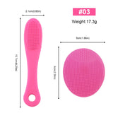 3-in-1 Silicone Facial Cleansing Brush Set