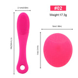 3-in-1 Silicone Facial Cleansing Brush Set