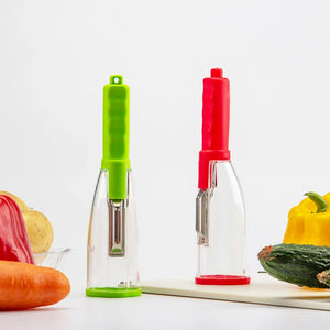 Multi-Functional Fruit and Vegetable Peeler