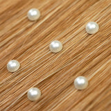 Pearl Stickers Acrylic Stickers For Hair 12 strips