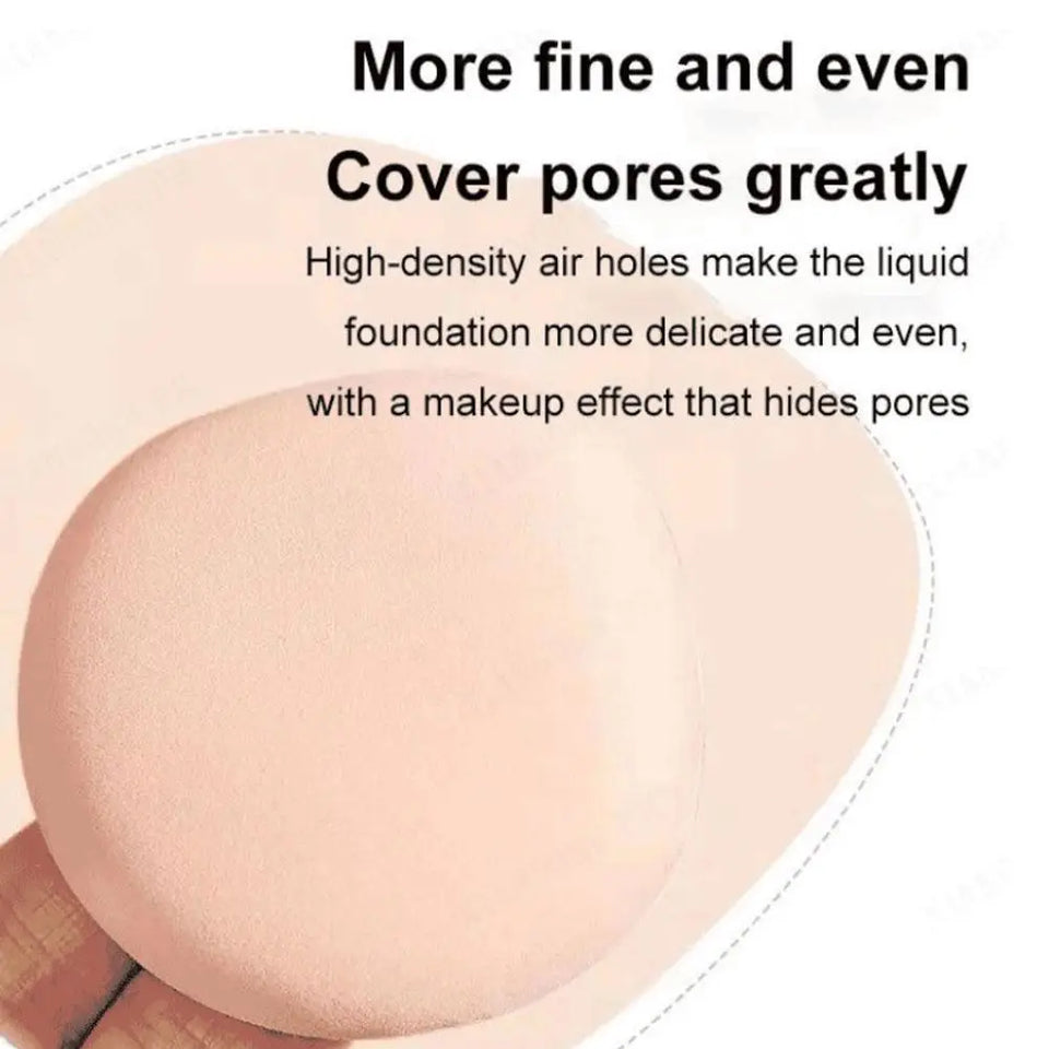 Air Cushion Cosmetic Puff Set For Makeup (Pack Of 2)