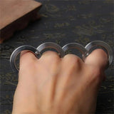 Stainless Steel Self-Defense Rotatable Foldable Ring