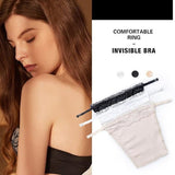 Lace privacy invisible bra