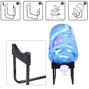 Foldable 19 Liters Water Bottle Stand Rack With Nozzle