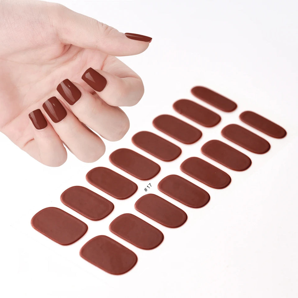 High Quality Nails Sticker (Pack of 36 pcs) with different designs