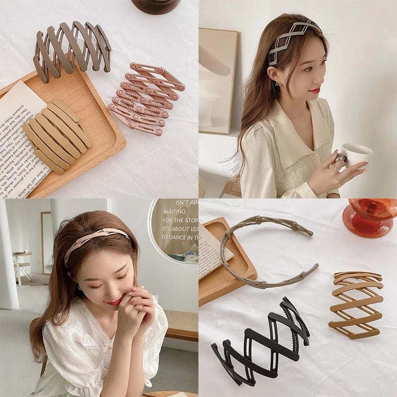 Girls Portable Stretch Fold Hairbands ( BUY 1 GET 1 FREE)